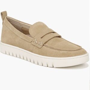 Vionic Women’s Tan Suede Uptown Hybrid Penny Loafers